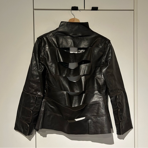Black Leather Jacket - Picture 3 of 6
